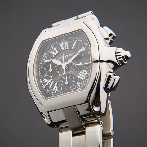 cartier roadster chrono|used Cartier roadster for sale.